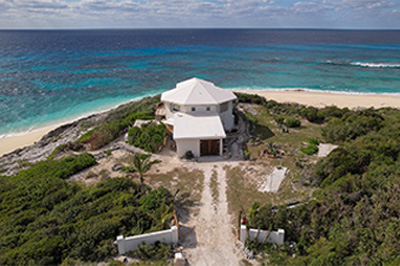 Beachfront Home for sale on San Salvador, The Bahamas