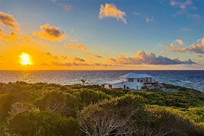 Beachfront Home for sale on San Salvador, The Bahamas