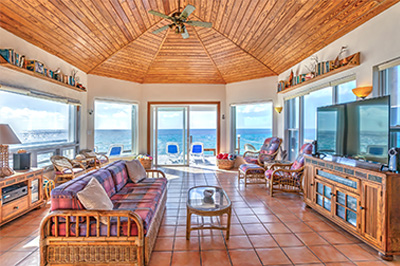 Beachfront Home for sale on San Salvador, The Bahamas